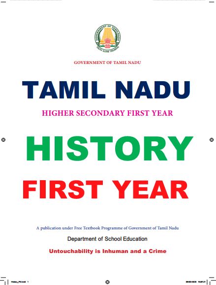 TAMILNADU BOARD CLASS_11_HISTORY