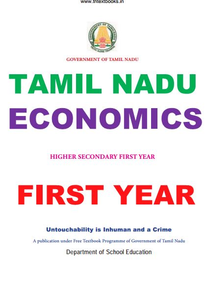 TAMILNADU ECONOMY ENGLISH PART 1 & 2