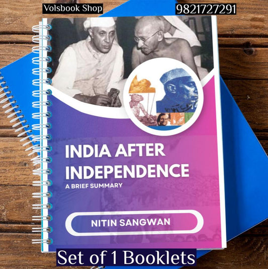 India After Independence Nitin Sangwan Notes