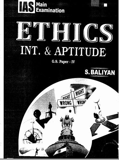 S.BALIYAN ETHICS