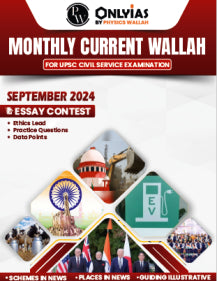 Monthly Current Walllah Magazine September 2024 Pw Only IAS Eng Medium