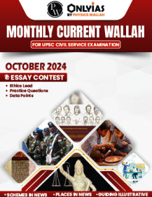 Monthly Current Walllah Magazine October 2024 Pw Only IAS Eng Medium