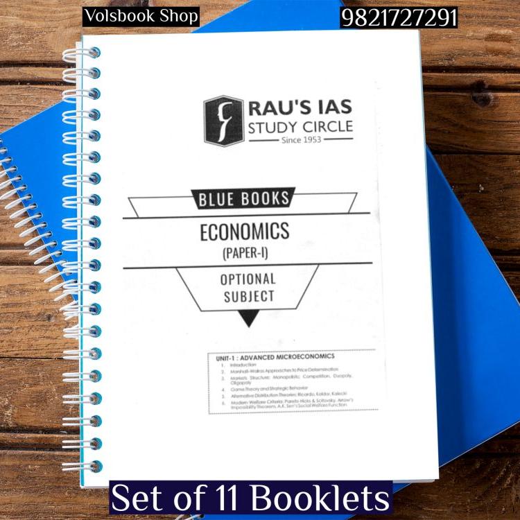 RAU'S IAS UPSC Economics Optional notes for Mains 2024-25